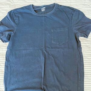 J. Crew Pocket T-Shirt - Navy - Small